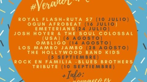 Cartel Verano en Meco