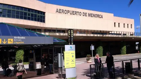 Imagen del Aeropuerto de Menorca.
