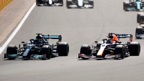 Hamilton y Verstappen