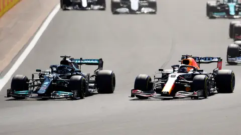 Hamilton y Verstappen Hamilton y Verstappen