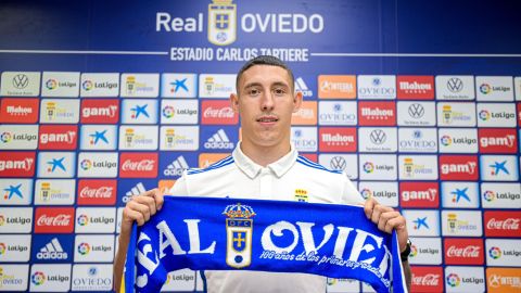 Erik Jirka, nuevo jugador del Real Oviedo