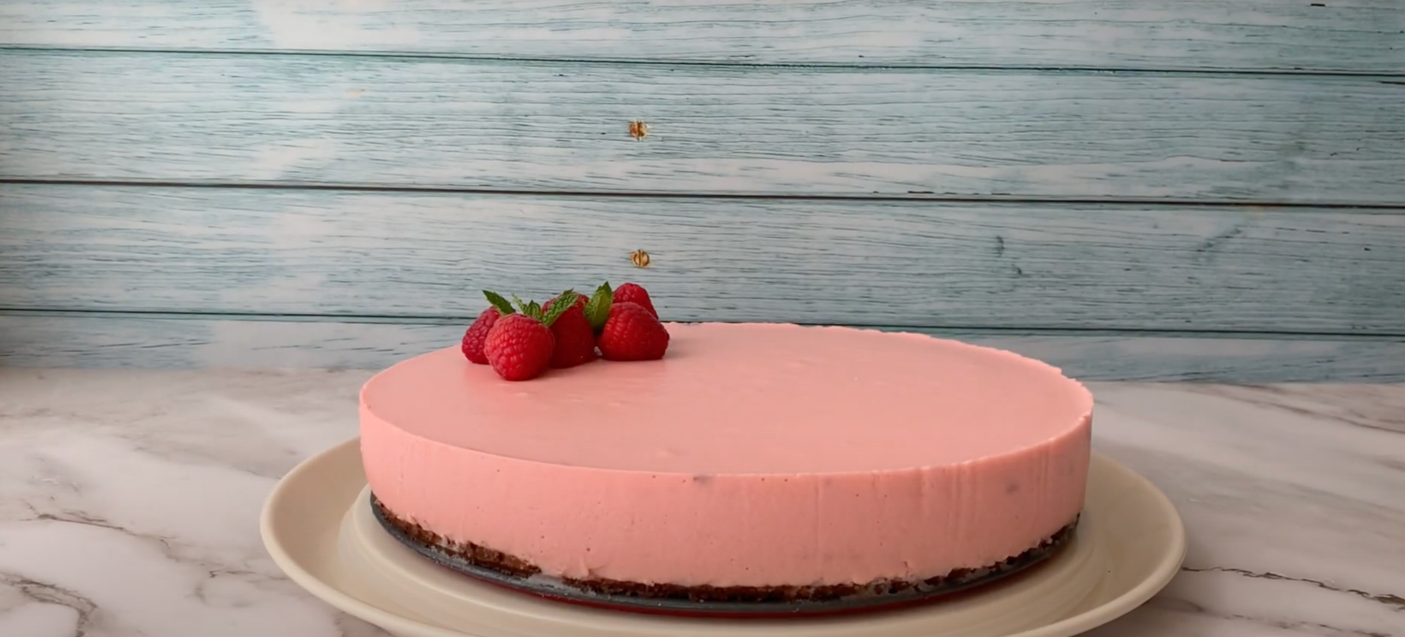 Hoy cocinamos: tarta fría de frambuesa y chocolate Hoy cocinamos: tarta fría de frambuesa y chocolate