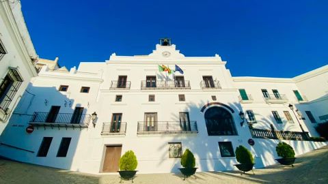 El Ayuntamiento de Vejer en una foto de archivo