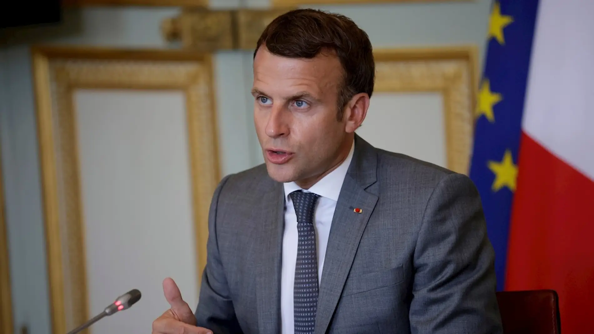 Emmanuel Macron, presidente de Francia