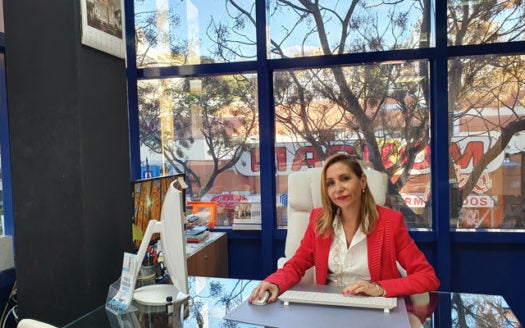 Kathy Carrasco, gerente de Marbella Skol, preocupada por el fenómeno okupa Kathy Carrasco, gerente de Marbella Skol, preocupada por el fenómeno okupa