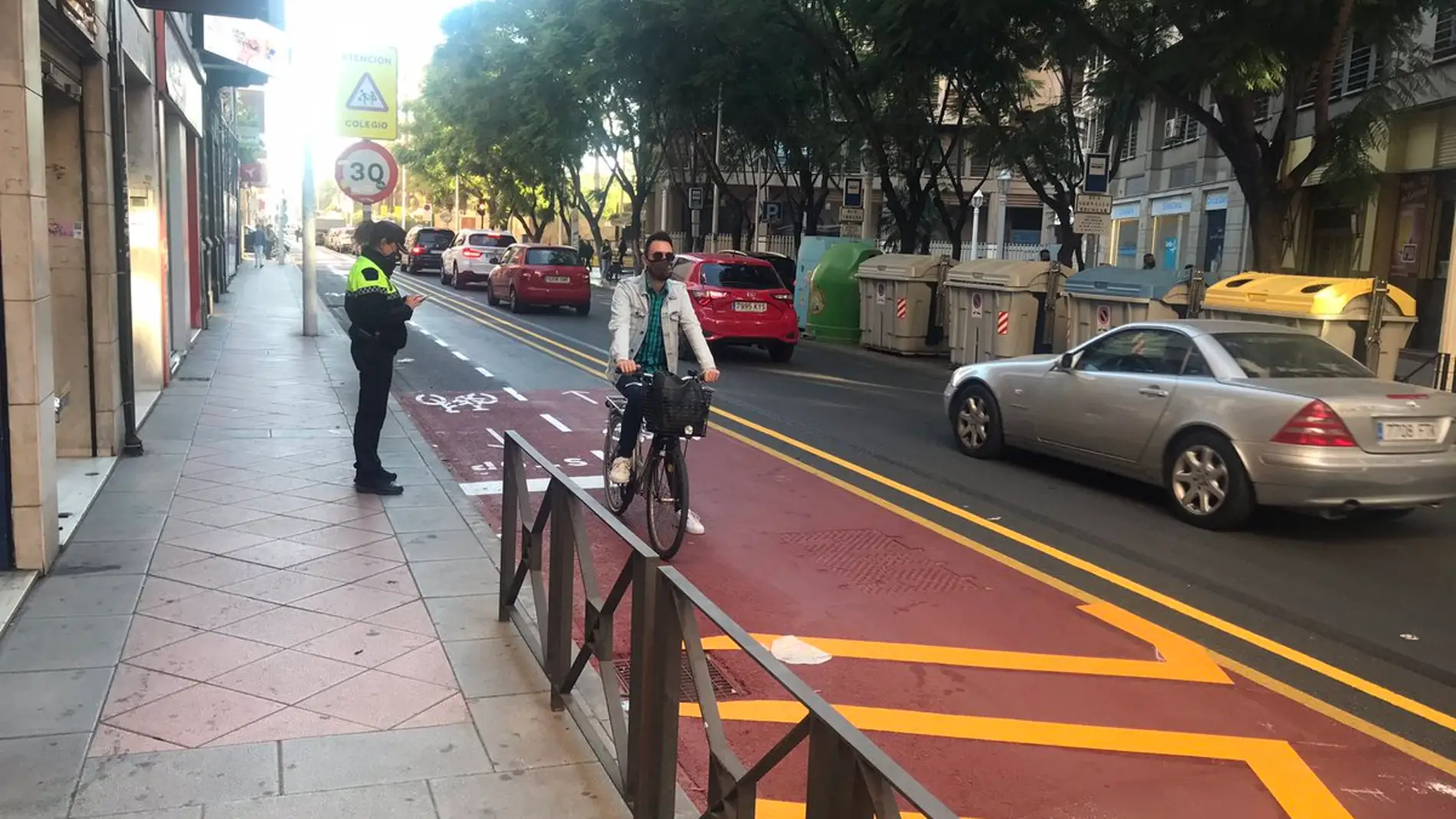 El PP critica el aumento de carriles bici en Elche por entender que eliminan zonas de aparcamiento