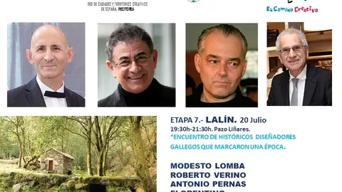 Encuentro de históricos diseñadores gallegos Más de Uno Pontevedra
