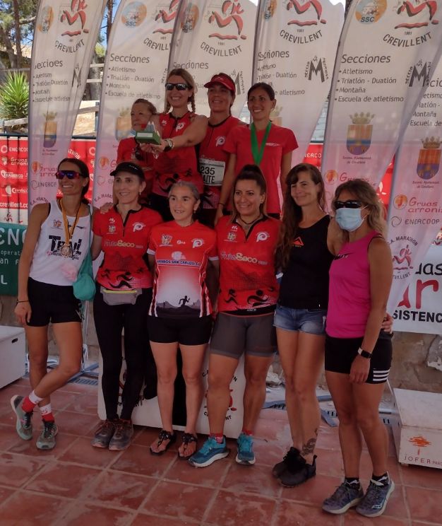 El equipo femenino de pasico domina el trail de la comunidad valenciana El equipo femenino de pasico domina el trail de la comunidad valenciana