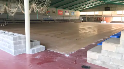 Estado actual del pabellón de Carrús de Elche. ELCHE