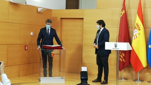 Luis Alberto Marín anuncia una gestión continuista al frente de la consejería de Economía, Hacienda y Administración Digital Luis Alberto Marín anuncia una gestión continuista al frente de la consejería de Economía, Hacienda y Administración Digital