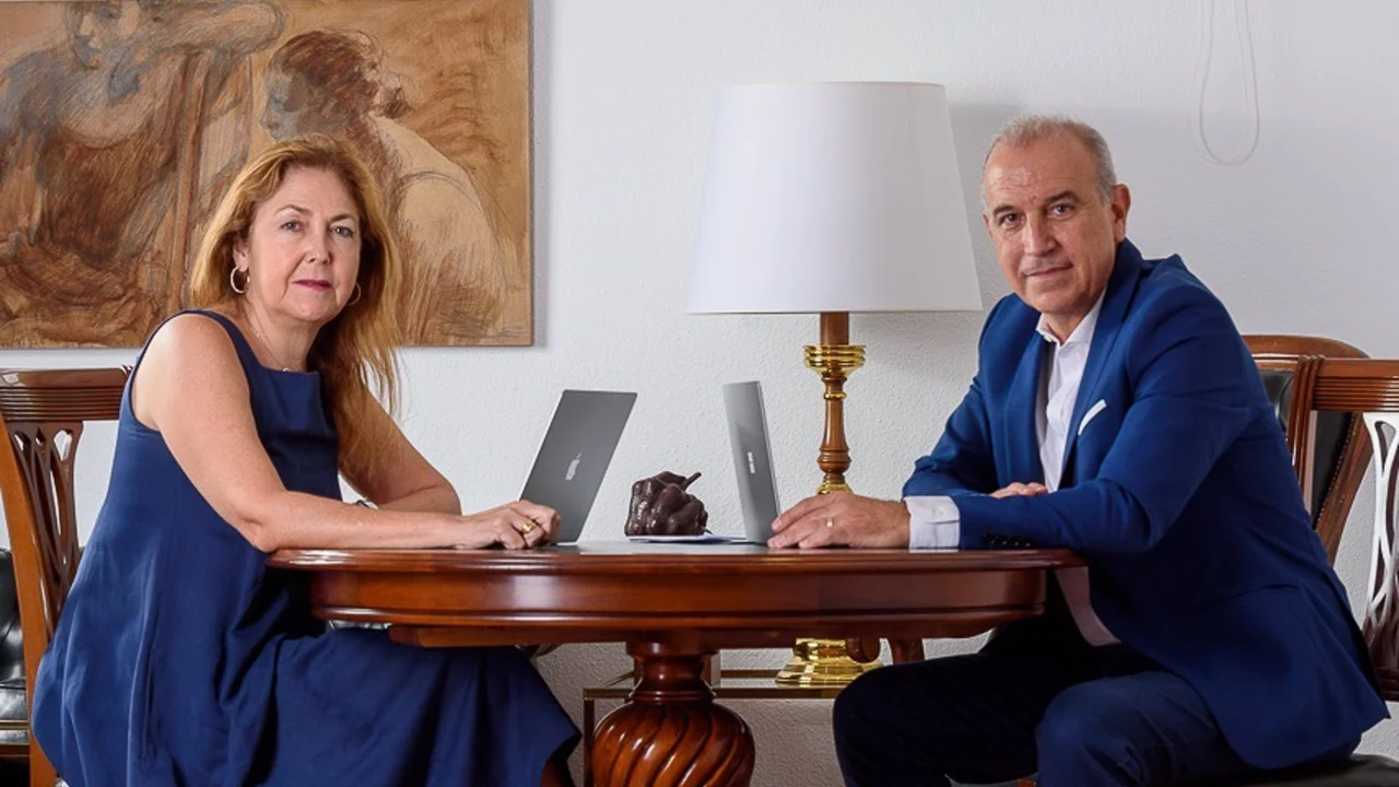 María Isabel Moya y Hermann Schwarz