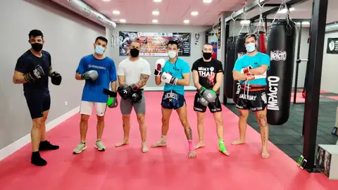 Una foto de archivo de deportistas de esta escuela de San Fernando Una foto de archivo de deportistas de esta escuela de San Fernando