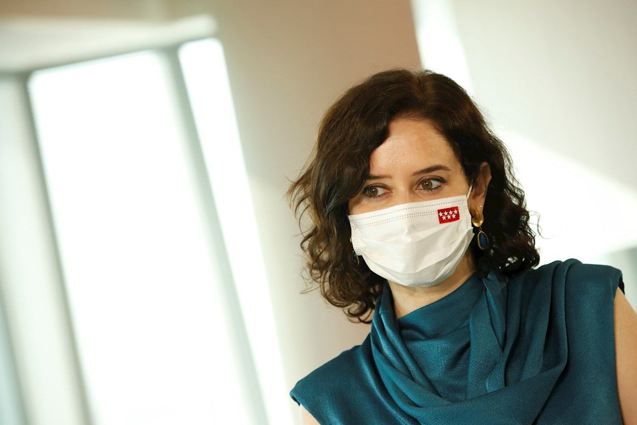 Italia premia a Ayuso por sus "políticas valientes" durante la pandemia Italia premia a Ayuso por sus "políticas valientes" durante la pandemia