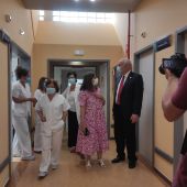 Visita directora gerente del SESCAM al Hospital de Manzanares