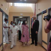 Visita directora gerente del SESCAM al Hospital de Manzanares Visita directora gerente del SESCAM al Hospital de Manzanares