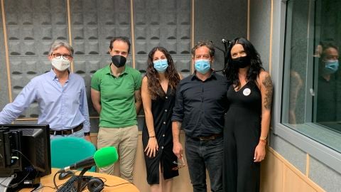 Entrevista a Jorge Sanz, actor, y Pedro Antonio Gonz&aacute;lez, alcalde de Alcal&aacute; del J&uacute;car