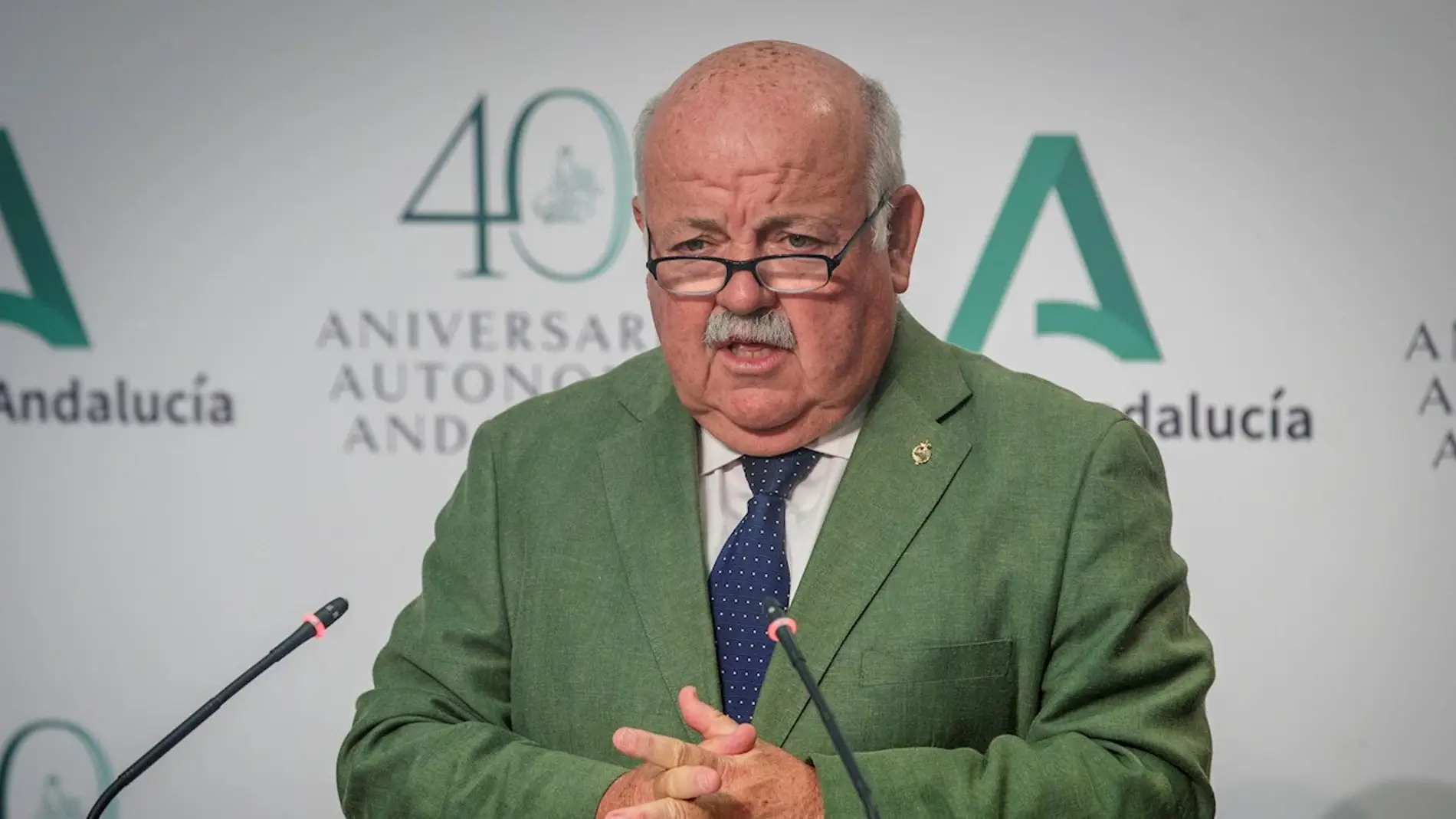 Jesús Aguirre, consejero de Salud y Familia de Andalucía