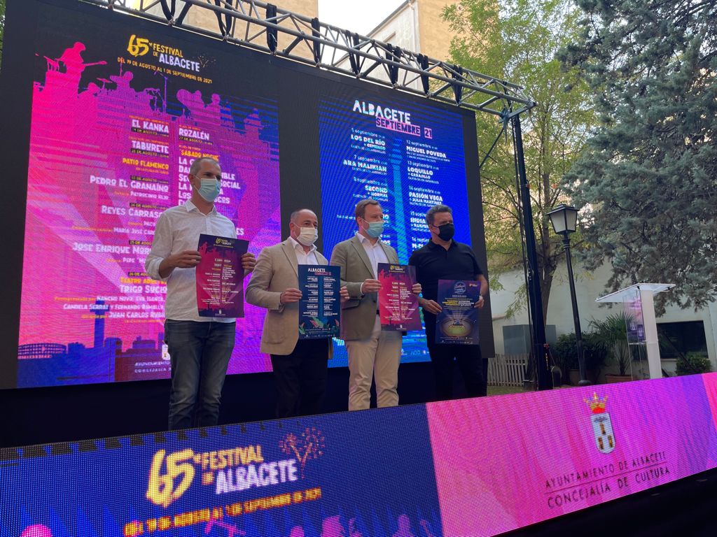 Estos son los carteles del 65º Festival de Albacete y la programación especial de septiembre Estos son los carteles del 65º Festival de Albacete y la programación especial de septiembre