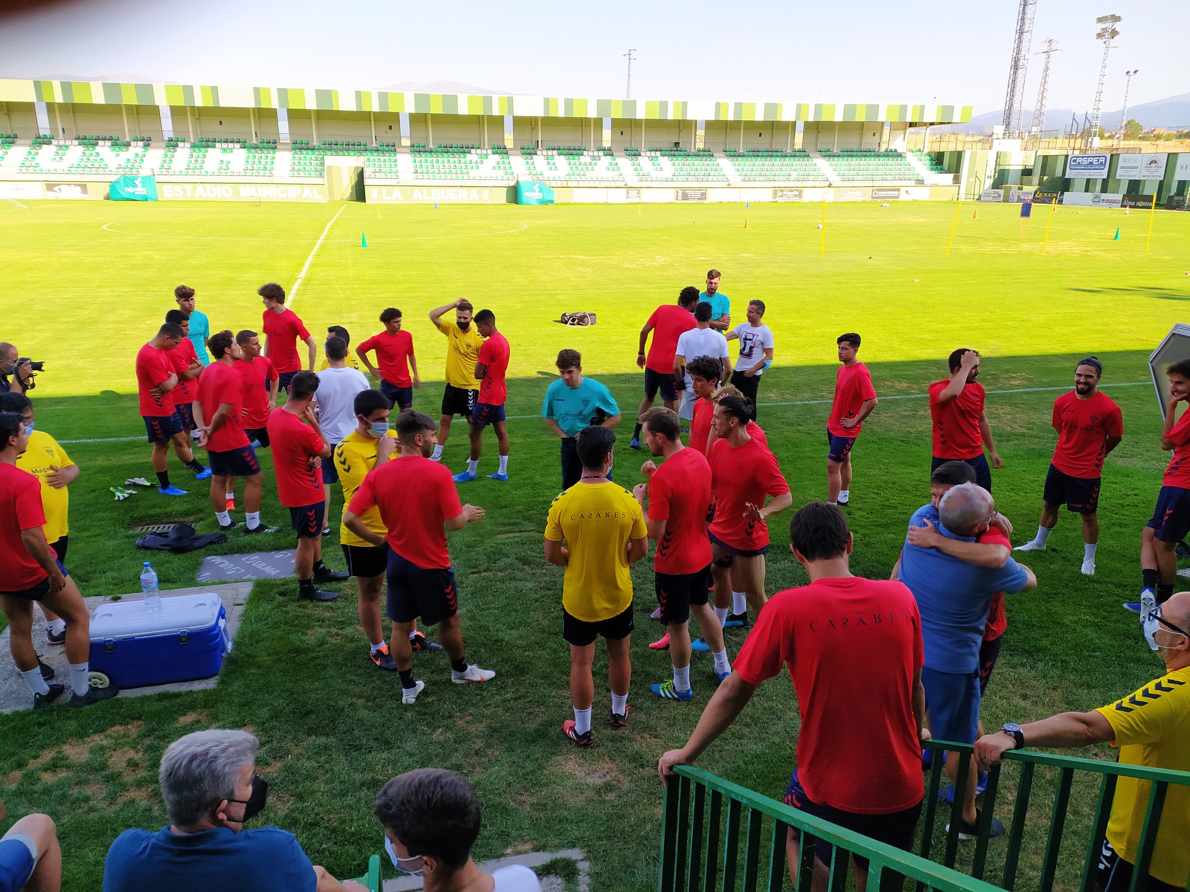 La Segoviana inició ayer los entrenamientos La Segoviana inició ayer los entrenamientos