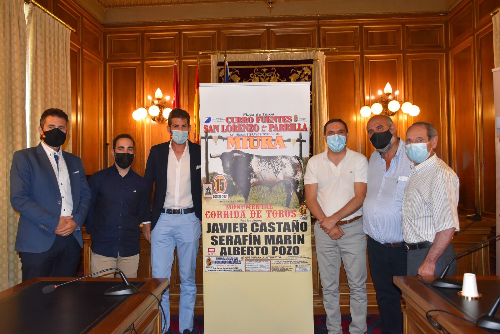 Seis miuras para una "histórica" tarde de toros en San Lorenzo de la Parrilla Seis miuras para una "histórica" tarde de toros en San Lorenzo de la Parrilla