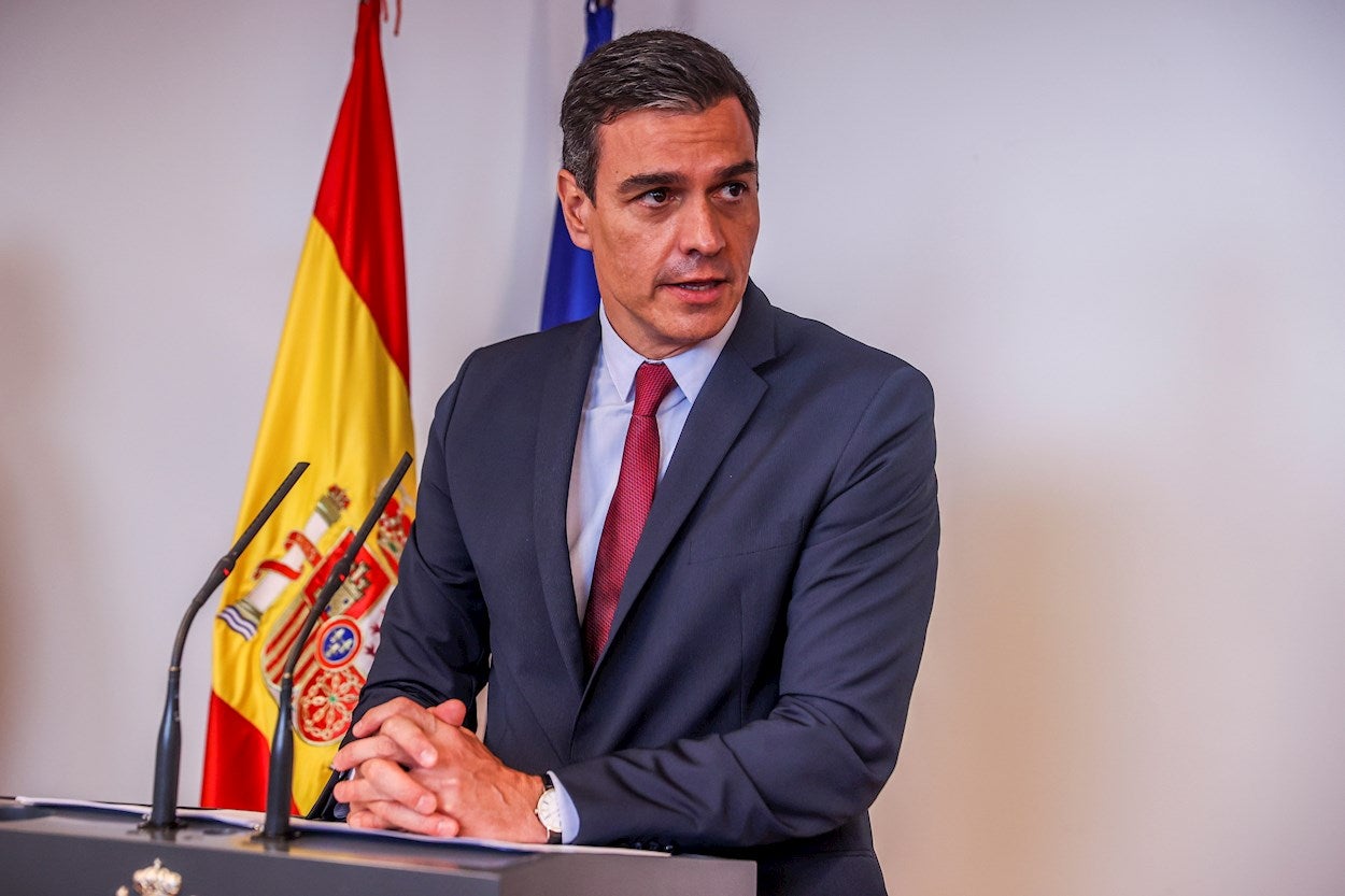 Pedro Sánchez hace balance este jueves del curso político y de sus compromisos cumplidos Pedro Sánchez hace balance este jueves del curso político y de sus compromisos cumplidos