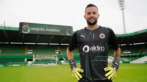 Miquel Parera, nuevo portero del Racing Real Racing Club de Santander