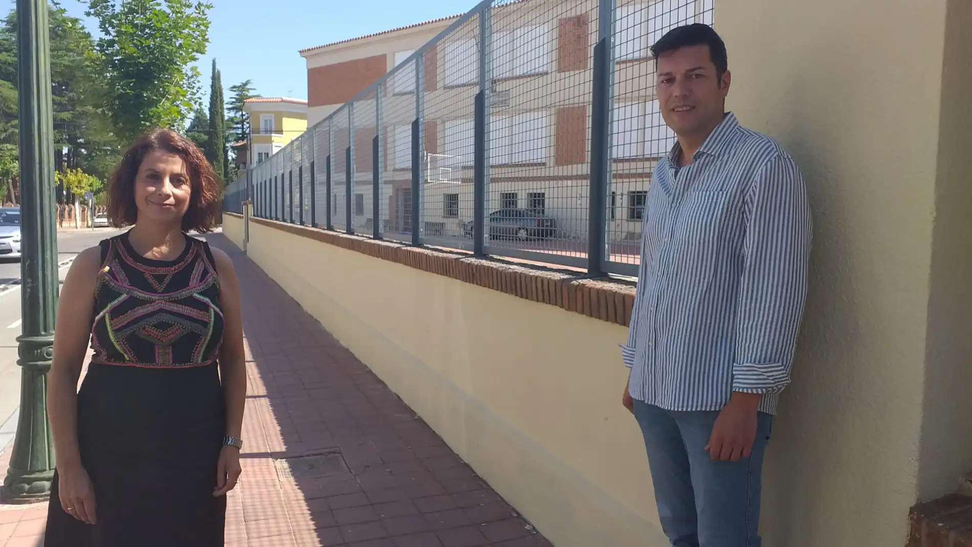 El Ayuntamiento de Teruel realiza trabajos de mantenimiento en los colegios de la ciudad