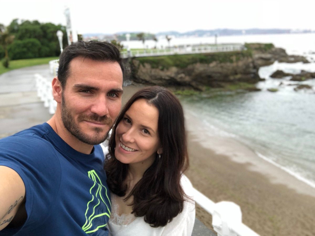 Celia García, la mujer de Saúl Craviotto: "Estoy más nerviosa yo que él" Celia García, la mujer de Saúl Craviotto: "Estoy más nerviosa yo que él"