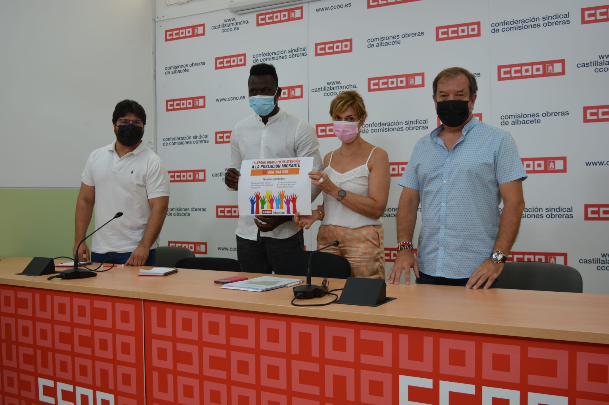 CCOO asegura asesoramiento gratuito a los temporeros migrantes de Albacete CCOO asegura asesoramiento gratuito a los temporeros migrantes de Albacete