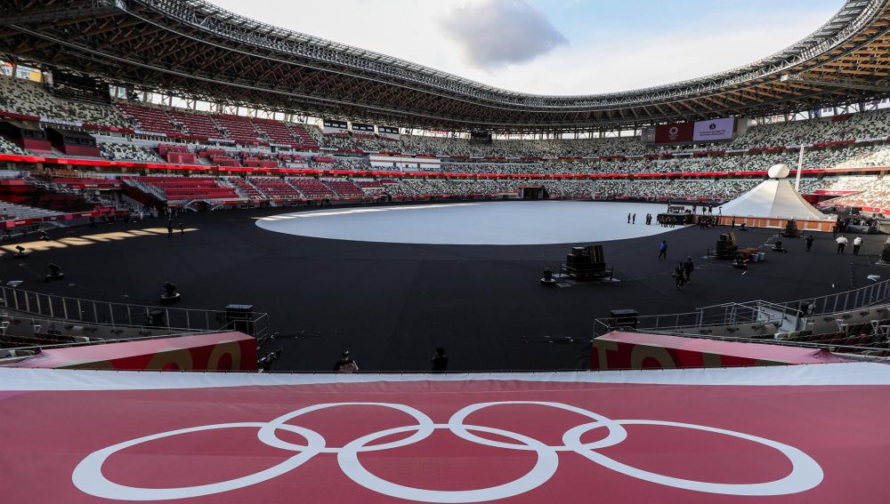 Todo listo para la ceremonia de inauguración de los Juegos Olímpicos de Tokio 2020