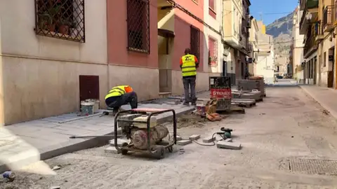 Las obras del Barrio del Rabaloche supondrán una inversión de más de 400.000 euros obras