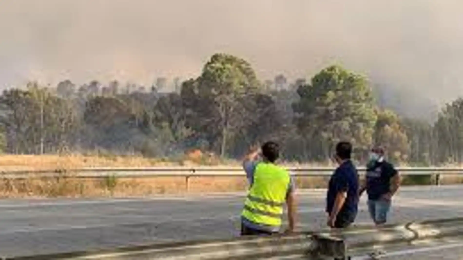 2.500 hectáreas de pino arrasadas en el primer gran incendio del verano en la provincia y que ya ha podido estabilizar