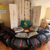 Intervenidos 230 kilos de cogollos del marihuena en Novés (Toledo)
