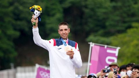 David Valero, medalla de bronce en Mountain Bike