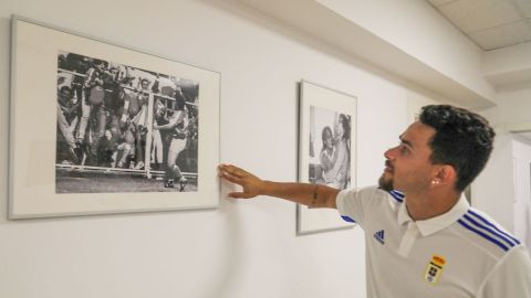 Matheus Ai&aacute;s, fue presentado como nuevo jugador del Real Oviedo