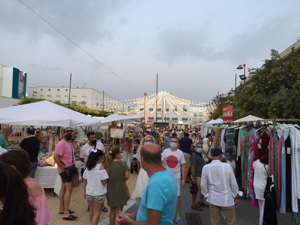 Éxito de la primera Noche en Blanco de Chiclana Éxito de la primera Noche en Blanco de Chiclana