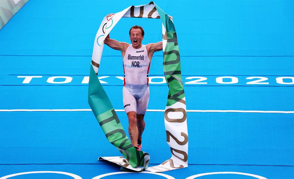 España no logra brillar en triatlón y Blummenfelt se proclama campeón olímpico España no logra brillar en triatlón y Blummenfelt se proclama campeón olímpico