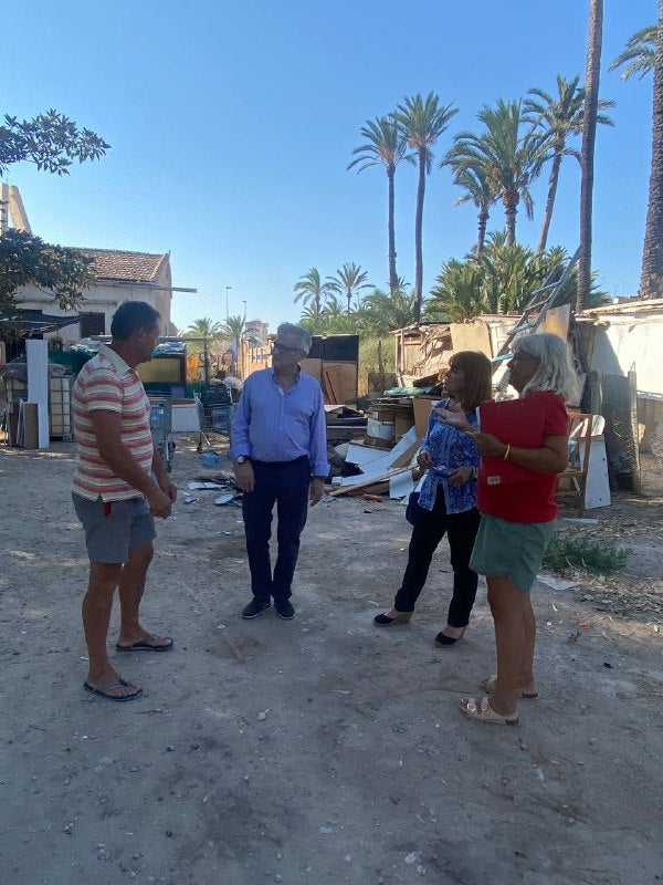 Vox pide que se contenga el avance del chabolismo en Elche y se realoje en condiciones dignas a sus ocupantes Vox pide que se contenga el avance del chabolismo en Elche y se realoje en condiciones dignas a sus ocupantes