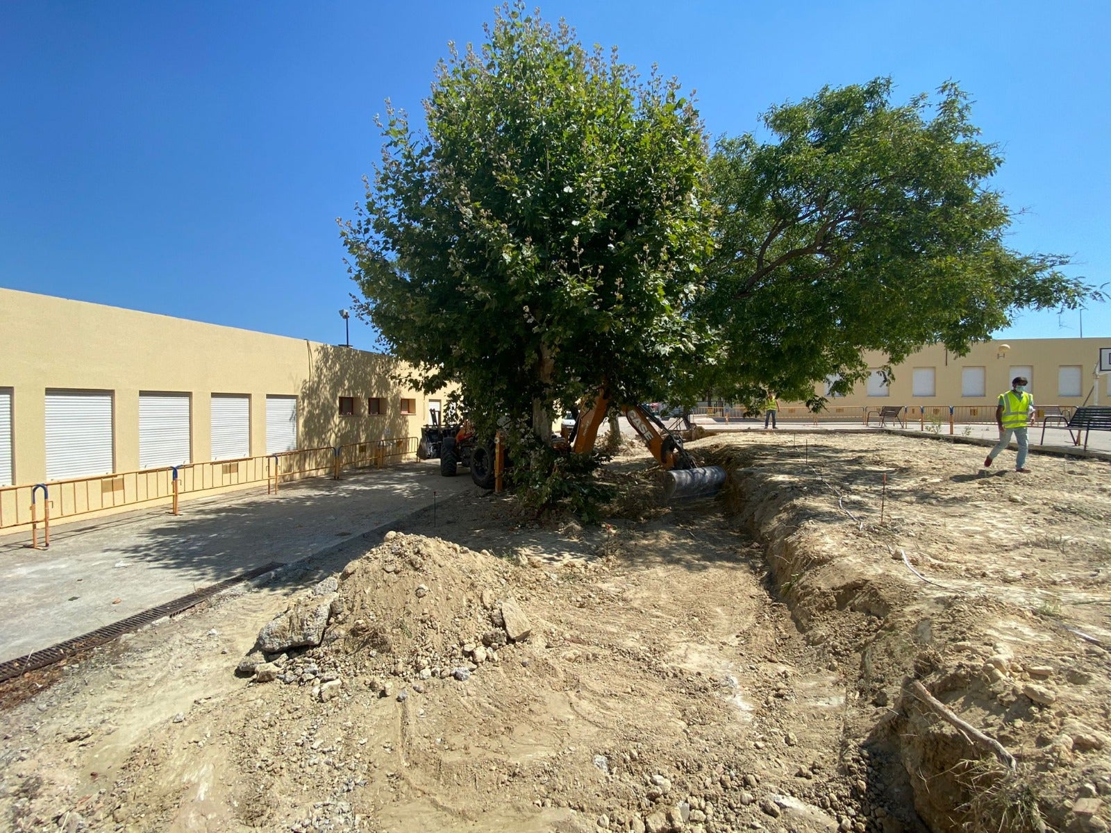 El Ayuntamiento asumirá el arreglo de los hundimientos del colegio Marqués de Santa Cruz El Ayuntamiento asumirá el arreglo de los hundimientos del colegio Marqués de Santa Cruz