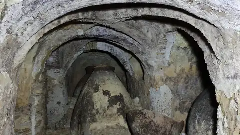 Descubrimiento subterráneo en la Posada del Sol en La Roda Descubrimiento subterráneo en la Posada del Sol en La Roda