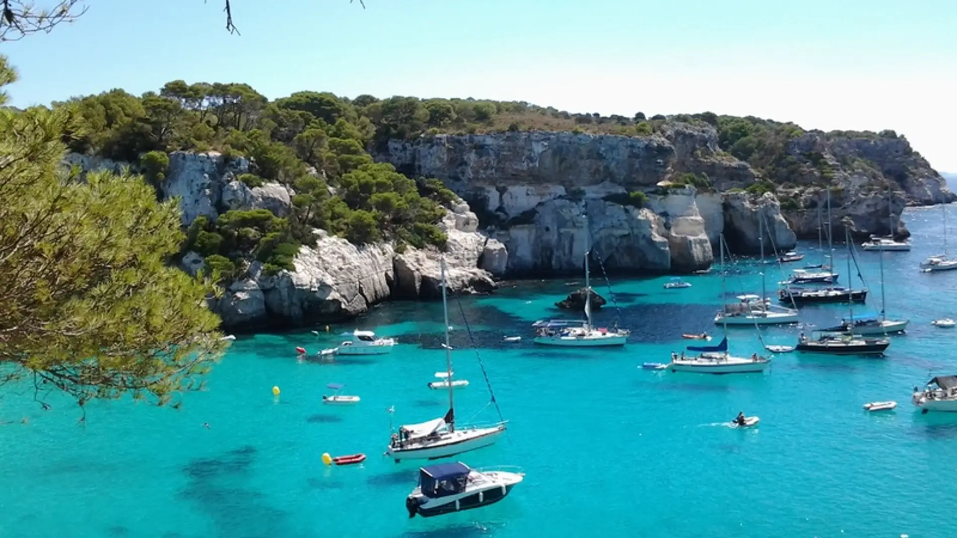 La presión náutica ha aumentado en Menorca durante los últimos años. 
