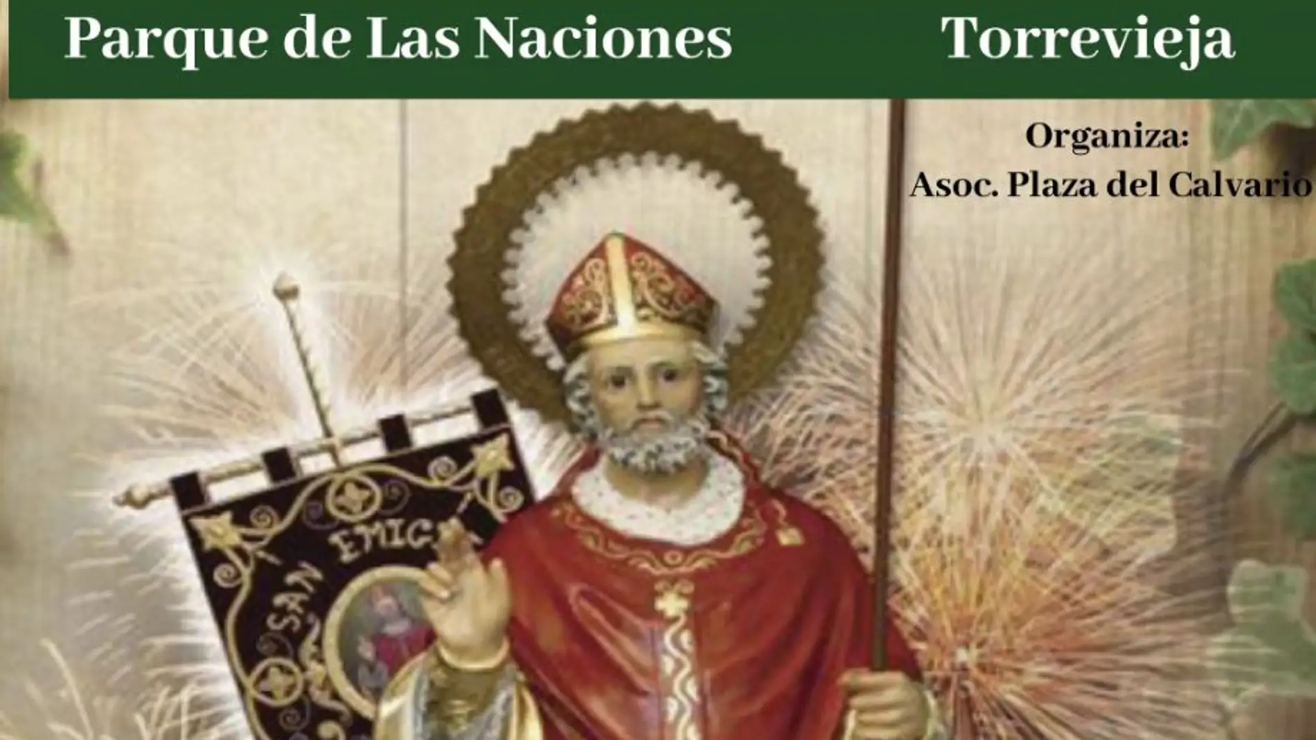 Este próximo domingo se celebrará la festividad de San Emigdio copatrón de Torrevieja 