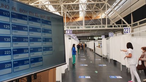 Vacunación en ExpoCoruña