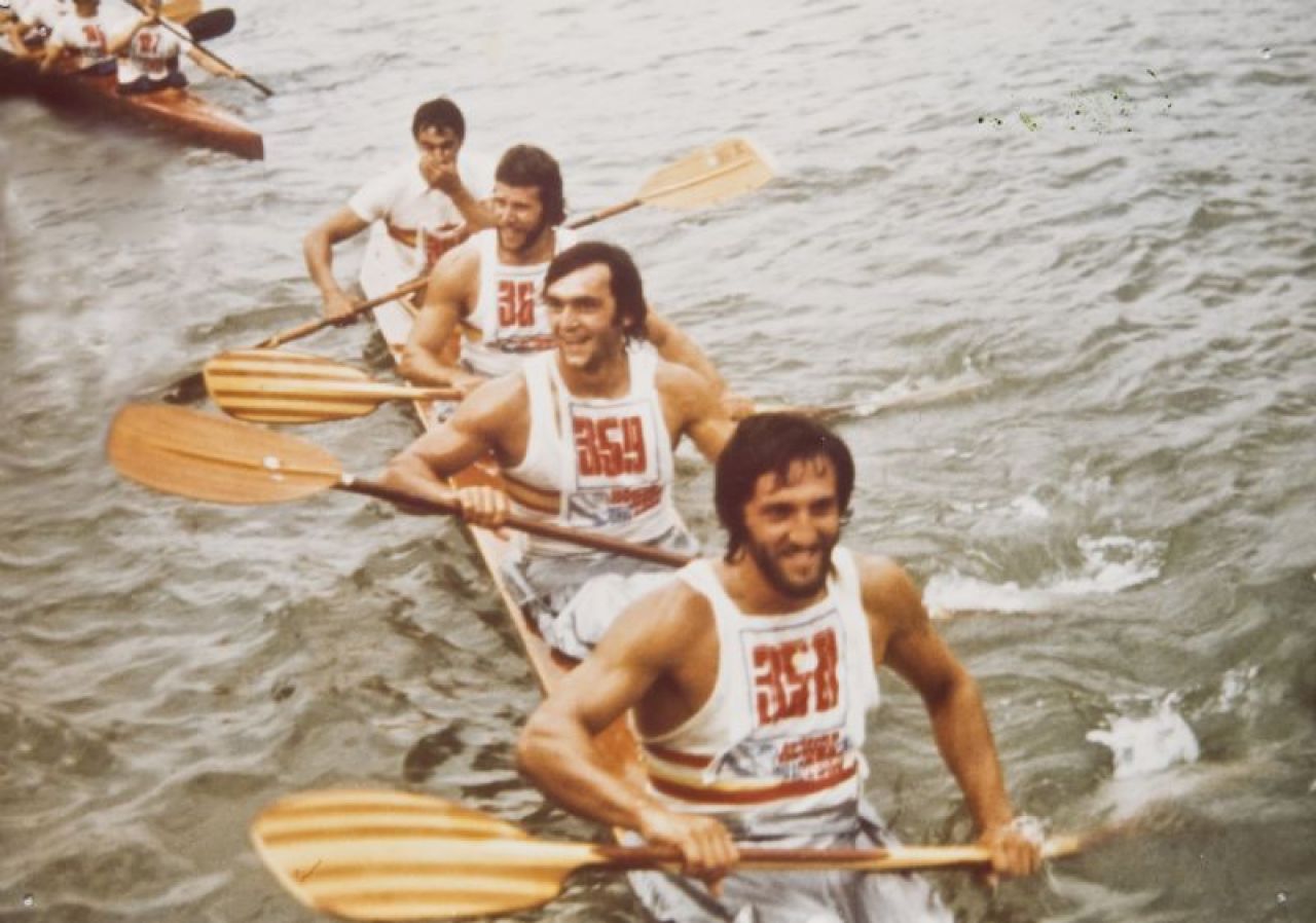 Esteban Celorrio, primera medalla olímpica en piragüismo Esteban Celorrio, primera medalla olímpica en piragüismo