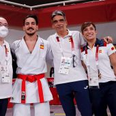 Los karatecas Sandra Sánchez y Damián Quintero serán los abanderados de España en la ceremonia de clausura de los Juegos Olímpicos de Tokio