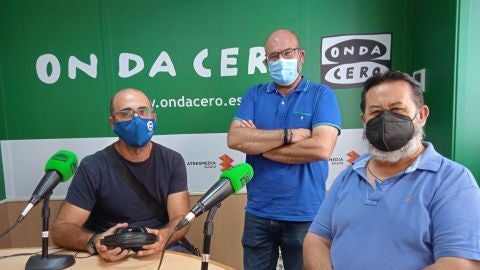 De izquierda a derecha: Fernando Ant&oacute;n, Felip S&aacute;nchez y Santiago Pascual