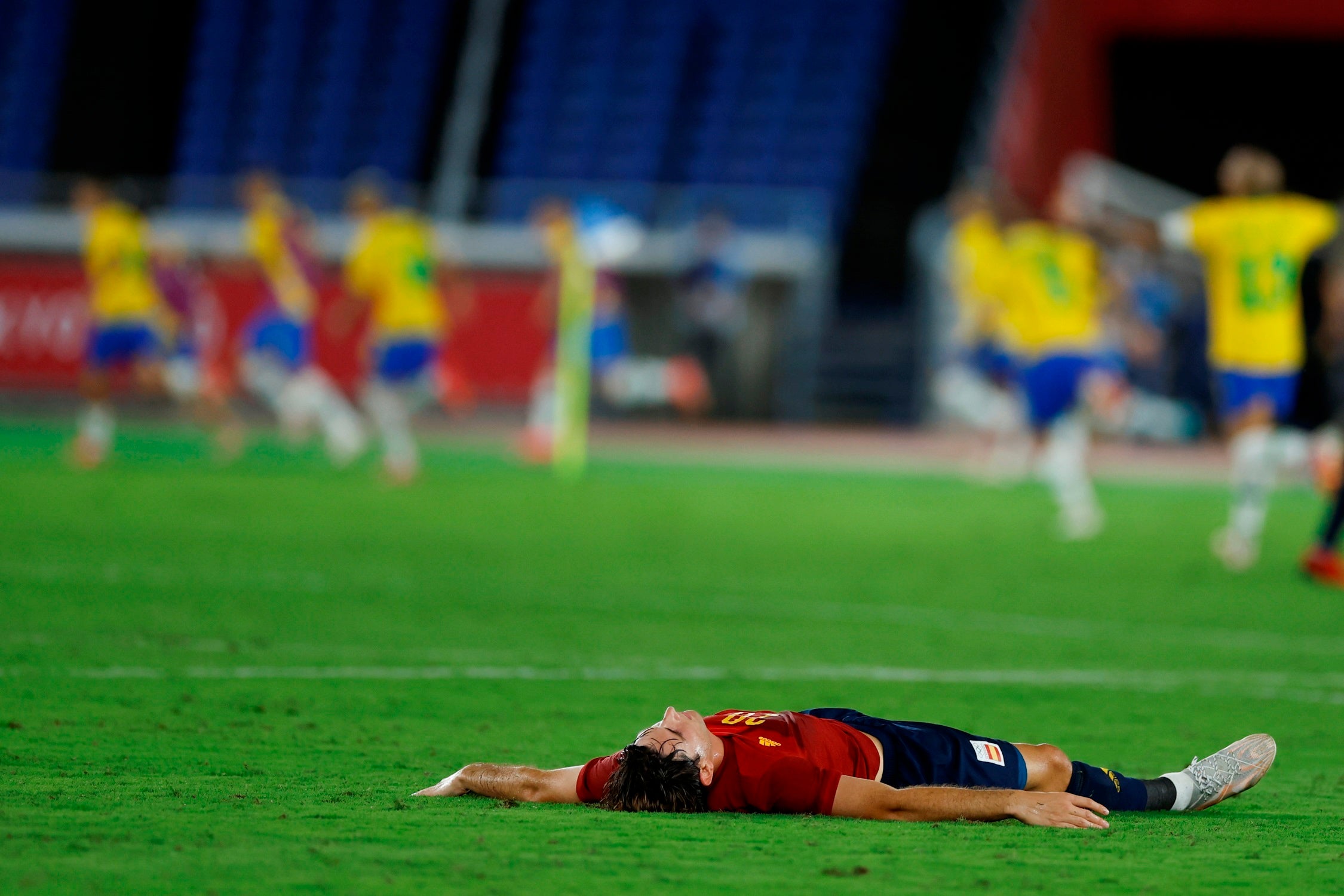 España se queda con la plata ante un Brasil que conquista el oro gracias a Malcom España se queda con la plata ante un Brasil que conquista el oro gracias a Malcom
