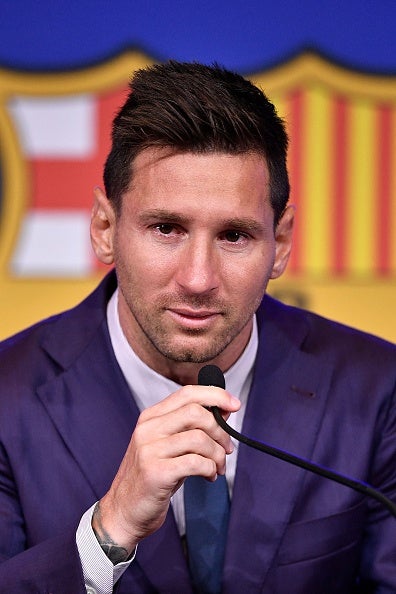 El adiós de Messi El adiós de Messi