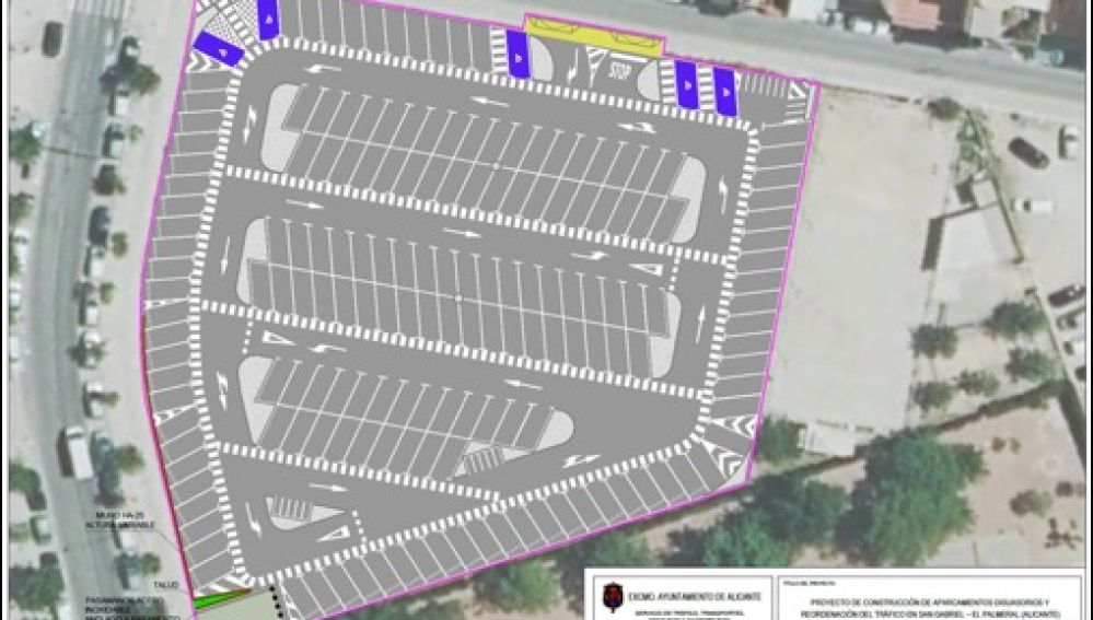 Plano de las obras licitadas