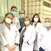 Profesionales de la Unidad de Vigilancia de la Salud del Hospital Virgen Macarena de Sevilla